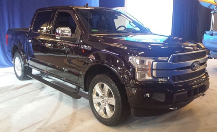 2018 Ford F-150 (representative photo)